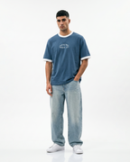 Jack Navy Ringer Tee