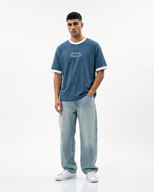 Jack Navy Ringer Tee